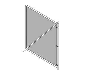 BIM资料|Revit族库-LAND_临时围护_围挡_001.rfa-BIM建筑网