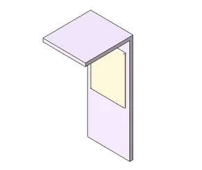 BIM资料|Revit族库-LANG_位置牌_002.rfa