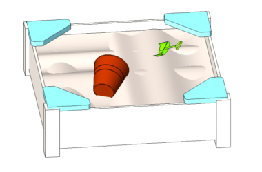 BIM资料|Revit族库-沙盒_沙盘.rfa-BIM建筑网