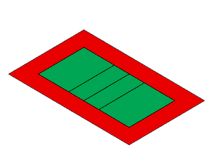 BIM资料|Revit族库-排球场.rfa-BIM建筑网