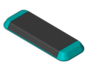 BIM资料|Revit族库-有氧步垫.rfa-BIM建筑网