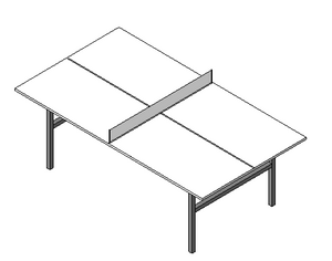BIM资料|Revit族库-乒乓球台子.rfa-BIM建筑网