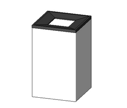 BIM资料|Revit族库-LANG_钢板垃圾桶_003.rfa-BIM建筑网