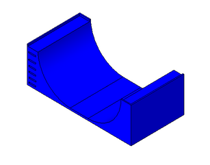 BIM资料|Revit族库-滑板坡道.rfa-BIM建筑网