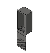 BIM资料|Revit族库-壁式垃圾桶01.rfa-BIM建筑网