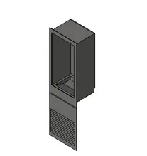 BIM资料|Revit族库-壁式垃圾桶01.rfa