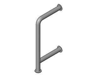 BIM资料|Revit族库-残疾人把手02.rfa-BIM建筑网