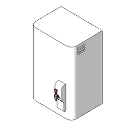 BIM资料|Revit族库-邮编-壁挂式.rfa-BIM建筑网