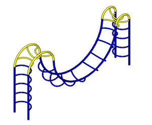 BIM资料|Revit族库-过山攀梯_游乐场设施059.rfa-BIM建筑网