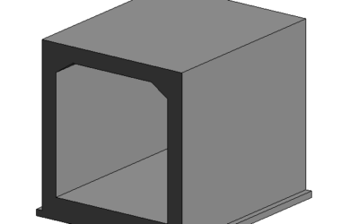 BIM资料|Revit族库-电缆隧道.rfa-BIM建筑网