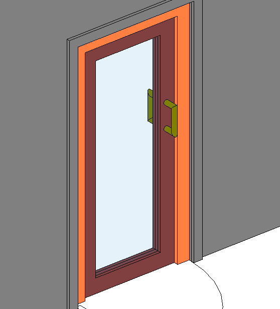 BIM资料|Revit族库-大门.rfa