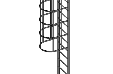 BIM资料|Revit族库-直爬梯.rfa-BIM建筑网