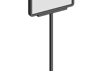 BIM资料|Revit族库-材料标识牌.rfa-BIM建筑网