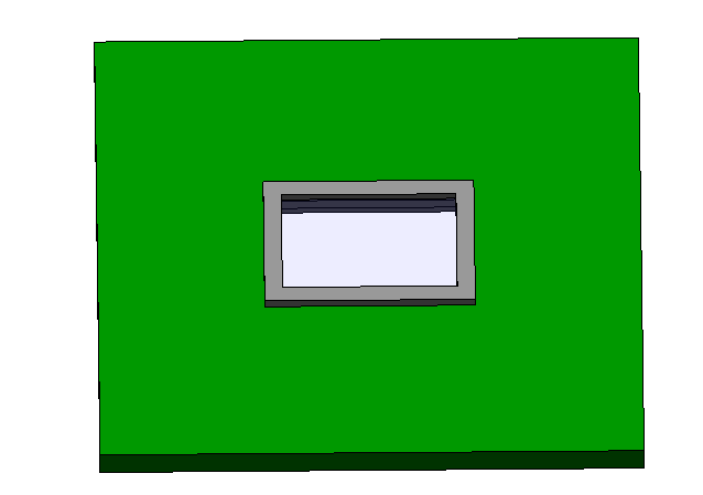 BIM资料|Revit族库-斜窗.rfa