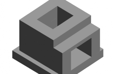 BIM资料|Revit族库-端子箱基础.rfa-BIM建筑网