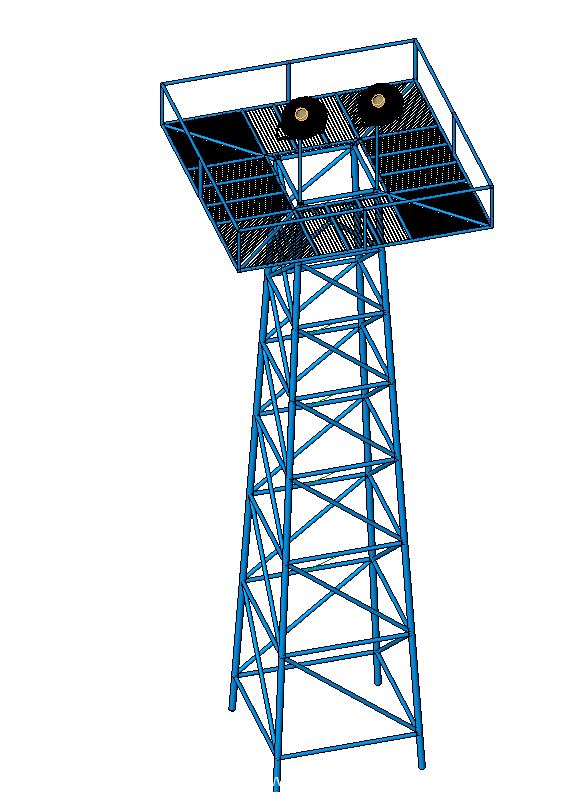 BIM资料|Revit族库-灯塔.rfa