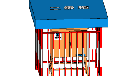 BIM资料|Revit族库-二级电箱外防护框.rfa-BIM建筑网