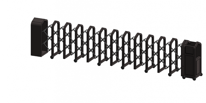 BIM资料|Revit族库-电动门.rfa