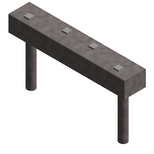 BIM资料|Revit族库-桥台3.rfa