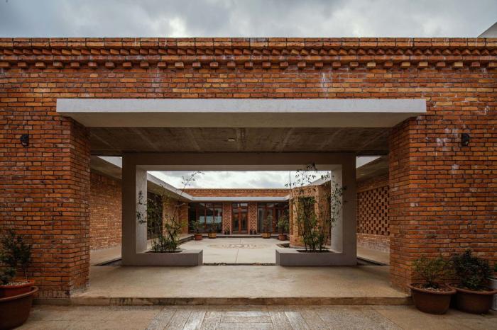 BIM建筑|一方院落，隐于悠然远山：云南曲靖赵宅 / 青岛川拓建筑设计工作室