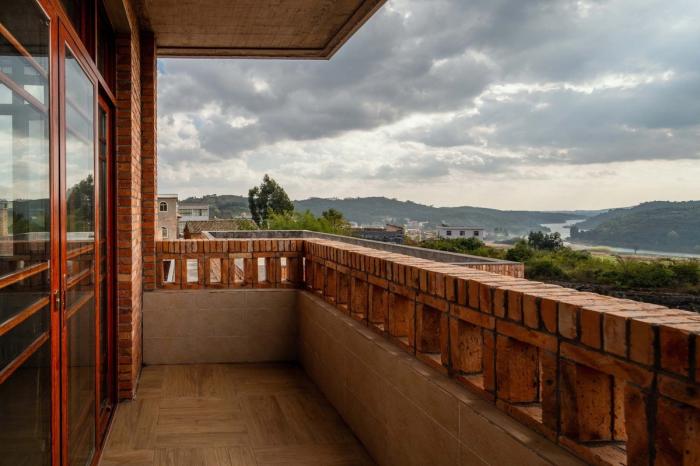 BIM建筑|一方院落，隐于悠然远山：云南曲靖赵宅 / 青岛川拓建筑设计工作室