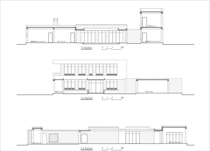 BIM建筑|一方院落，隐于悠然远山：云南曲靖赵宅 / 青岛川拓建筑设计工作室