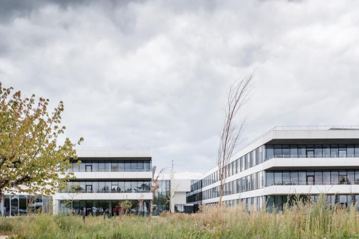 BIM建筑|轻盈透明，曲直线的共舞：液化空气集团总部 / Michel Rémon & Associés