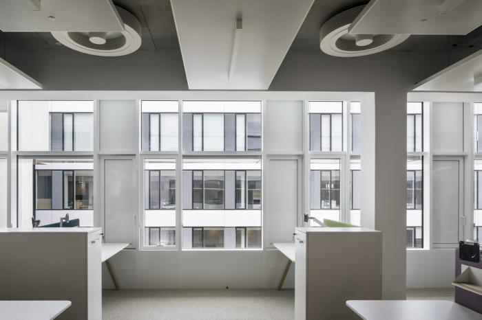 BIM建筑|轻盈透明，曲直线的共舞：液化空气集团总部 / Michel Rémon & Associés