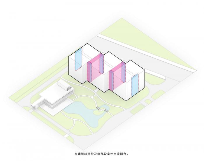 BIM建筑|杭州第二中学钱江校区学生宿舍楼 / 浙江大学建筑设计研究院有限公司