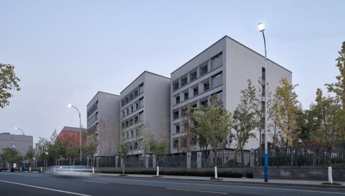 BIM建筑|杭州第二中学钱江校区学生宿舍楼 / 浙江大学建筑设计研究院有限公司