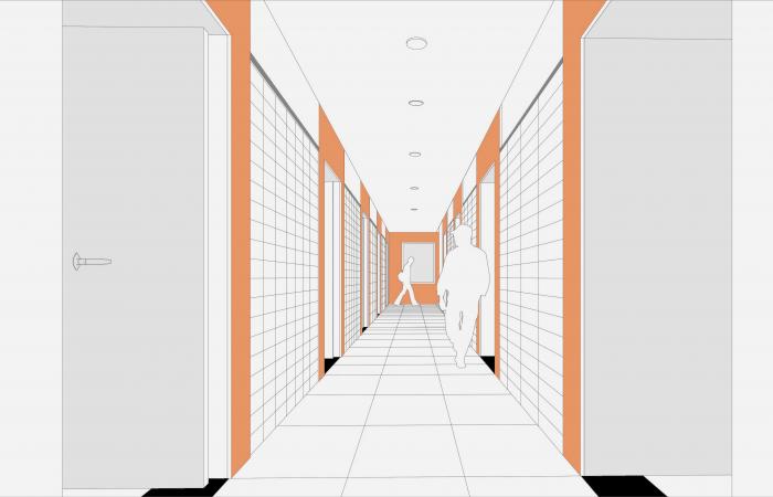 BIM建筑|杭州第二中学钱江校区学生宿舍楼 / 浙江大学建筑设计研究院有限公司