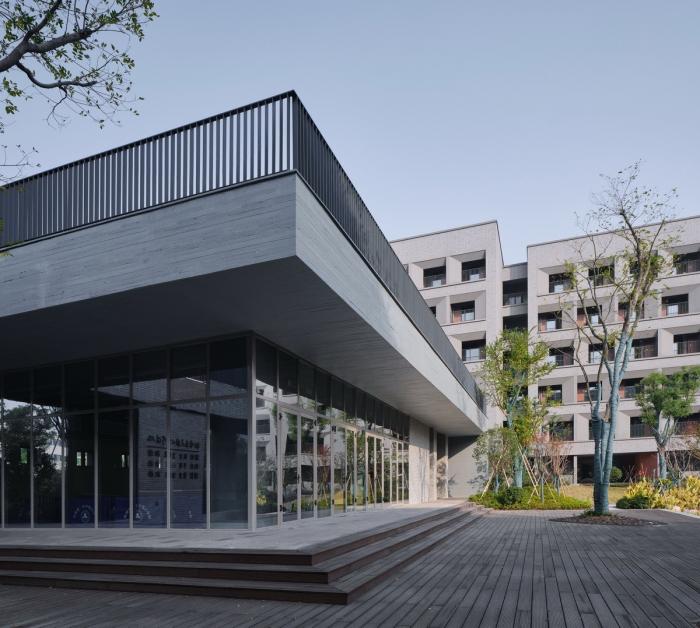 BIM建筑|杭州第二中学钱江校区学生宿舍楼 / 浙江大学建筑设计研究院有限公司