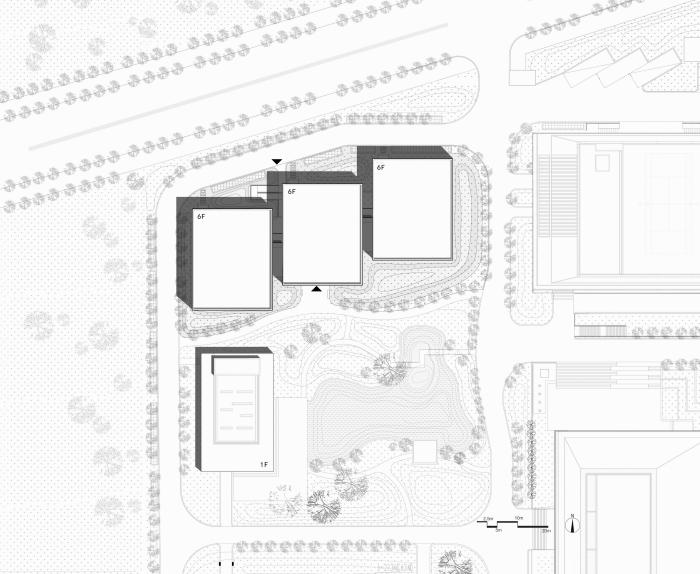 BIM建筑|杭州第二中学钱江校区学生宿舍楼 / 浙江大学建筑设计研究院有限公司