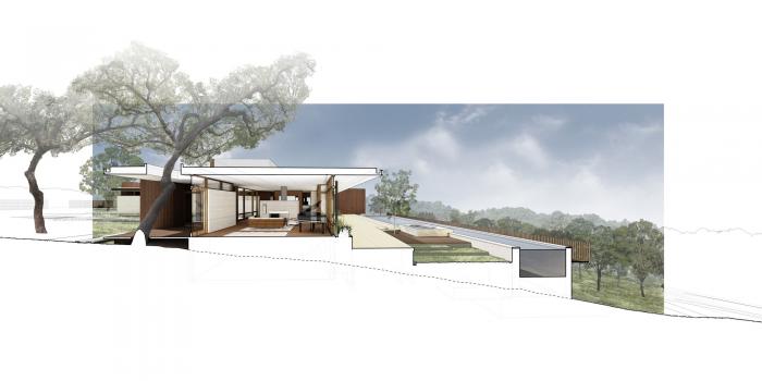 BIM建筑|浑然天成，融于自然：湖景住宅 / Alter Studio