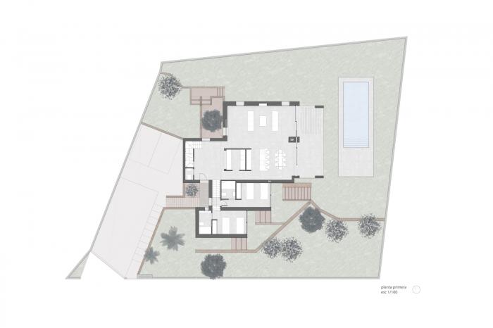 BIM建筑|原始粗野与现代元素的融合：巴哈姆 / 莫赖拉之家