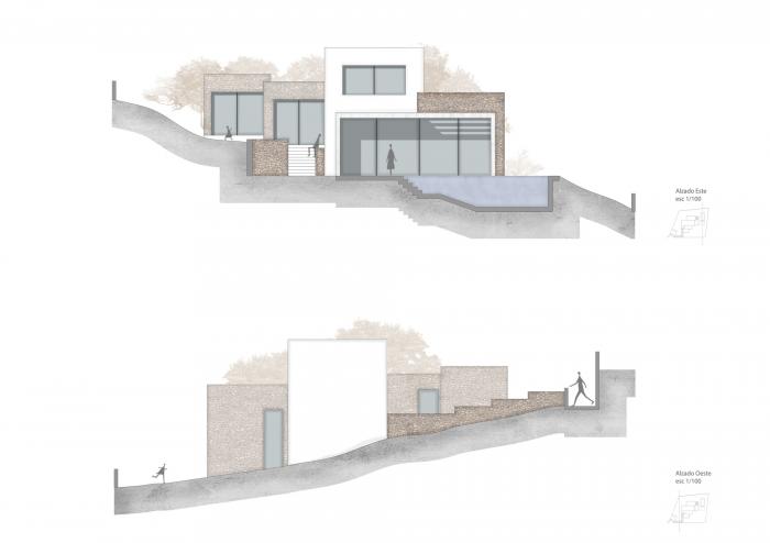 BIM建筑|原始粗野与现代元素的融合：巴哈姆 / 莫赖拉之家