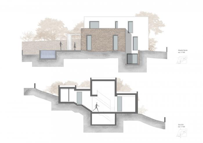 BIM建筑|原始粗野与现代元素的融合：巴哈姆 / 莫赖拉之家