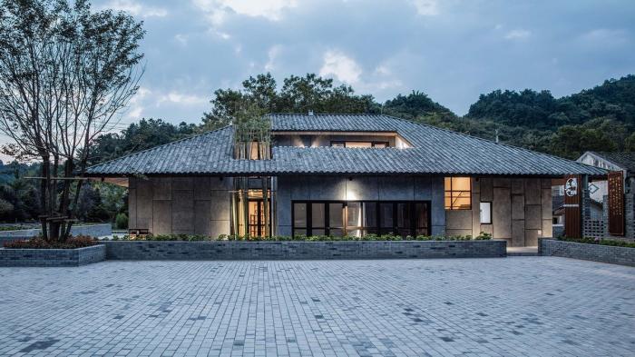 BIM建筑|“同在屋檐下”：小石村文化大院 / 时地建筑工作室