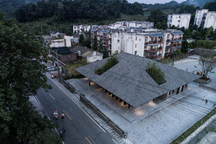 BIM建筑|“同在屋檐下”：小石村文化大院 / 时地建筑工作室