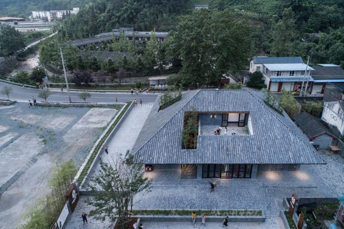 BIM建筑|“同在屋檐下”：小石村文化大院 / 时地建筑工作室