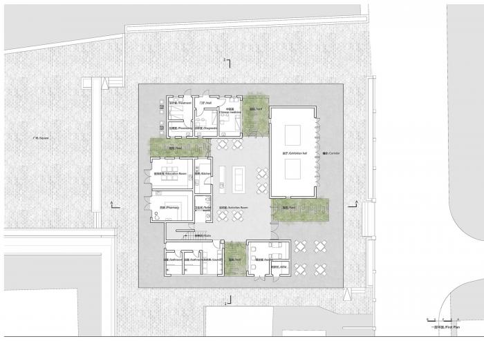 BIM建筑|“同在屋檐下”：小石村文化大院 / 时地建筑工作室
