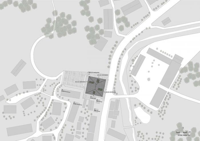 BIM建筑|“同在屋檐下”：小石村文化大院 / 时地建筑工作室