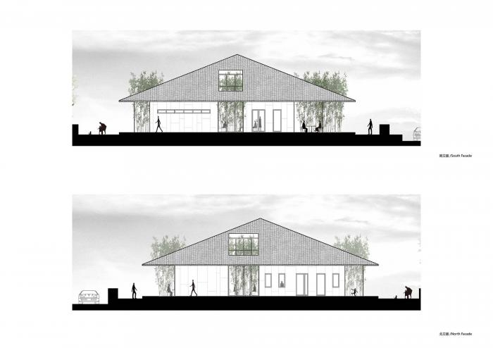 BIM建筑|“同在屋檐下”：小石村文化大院 / 时地建筑工作室