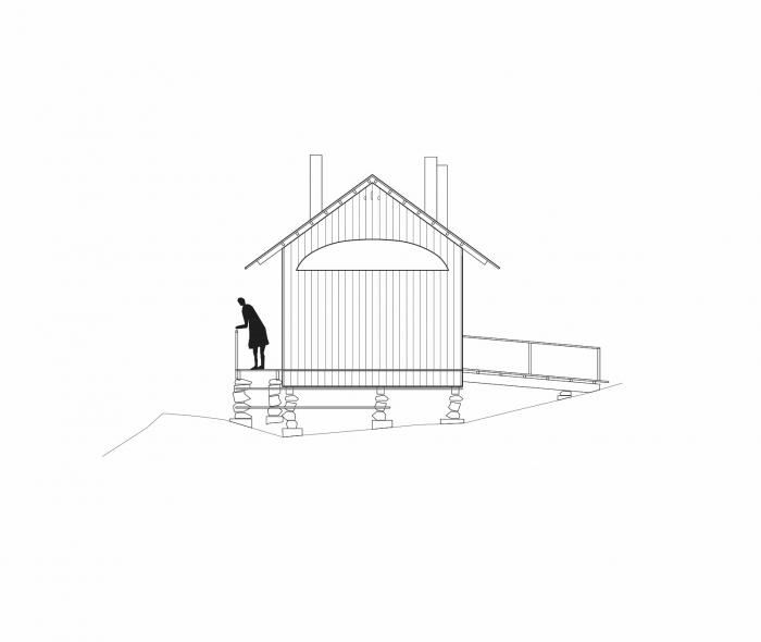 BIM建筑|融入海岸，眺望日落：芬兰桑拿旅馆 / Mer Architects