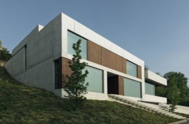 BIM建筑|水与混凝土协奏出的生命之歌：22º 别墅 / Dreessen Willemse Architecten-BIM建筑网