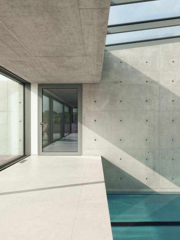 BIM建筑|水与混凝土协奏出的生命之歌：22º 别墅 / Dreessen Willemse Architecten