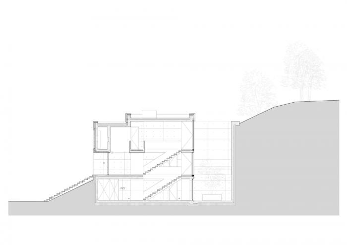 BIM建筑|水与混凝土协奏出的生命之歌：22º 别墅 / Dreessen Willemse Architecten