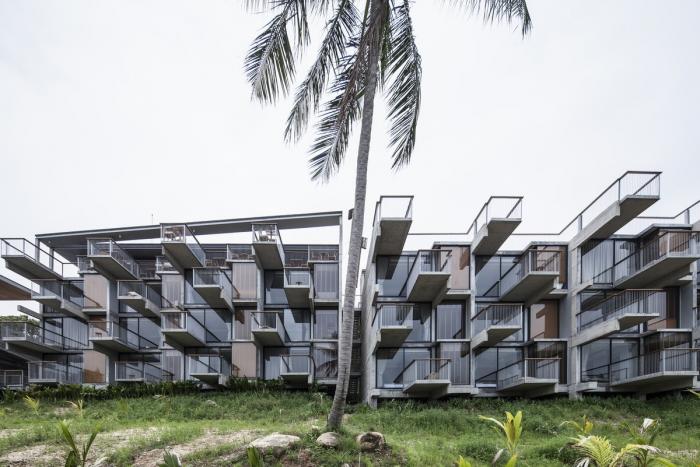 BIM建筑|坐落宁静山坡，聆听椰林飒响：泰国帕岸岛 Varivana 度假酒店