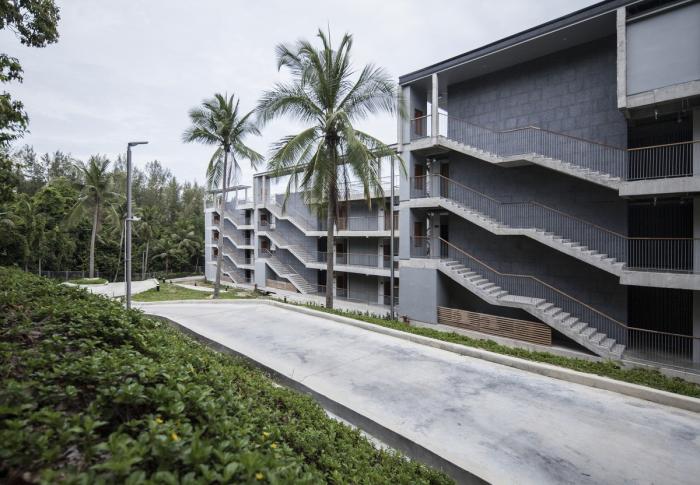 BIM建筑|坐落宁静山坡，聆听椰林飒响：泰国帕岸岛 Varivana 度假酒店