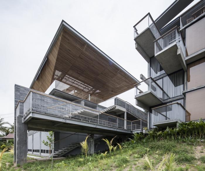 BIM建筑|坐落宁静山坡，聆听椰林飒响：泰国帕岸岛 Varivana 度假酒店